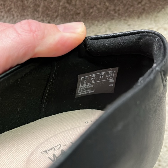 Clark’s Juliet Palm Flats Slip-On Shoes Black 9.5M - Picture 10 of 10